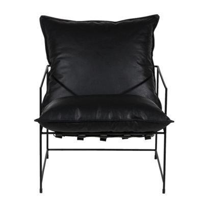 Fauteuil en cuir