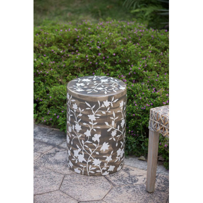 Iayla 18'' Tall Ceramic Garden Stool