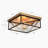 Deanna Glass Flush Mount