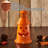 Tealight Holder Halloween Lantern Orange 12x8x6