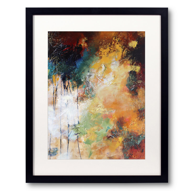 Plush Print by Elizabeth Chapman, Black Framed Paper, 31.25" H x 25.25" W