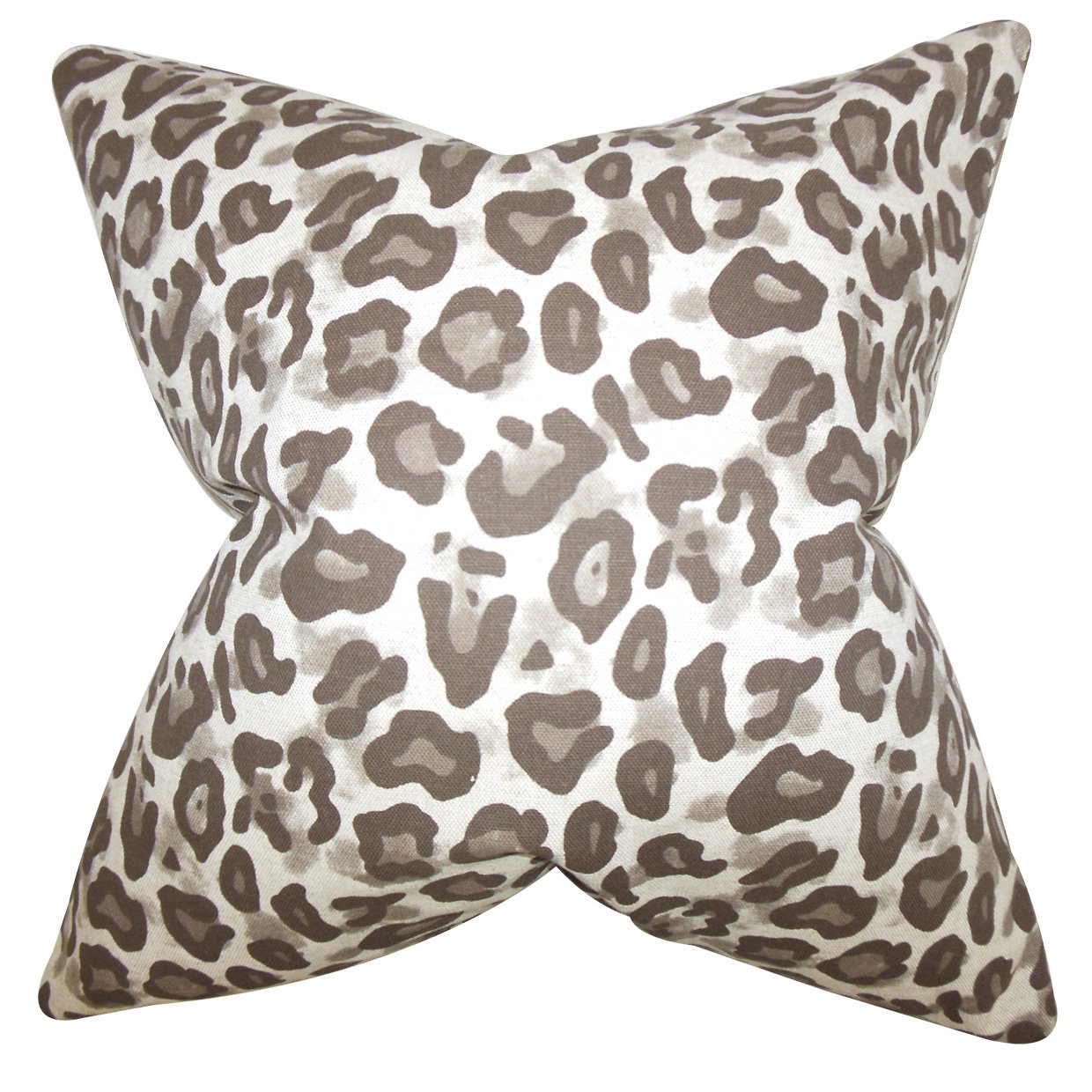 Everly Quinn Animal Print Cotton Reversible Throw Pillow | Wayfair