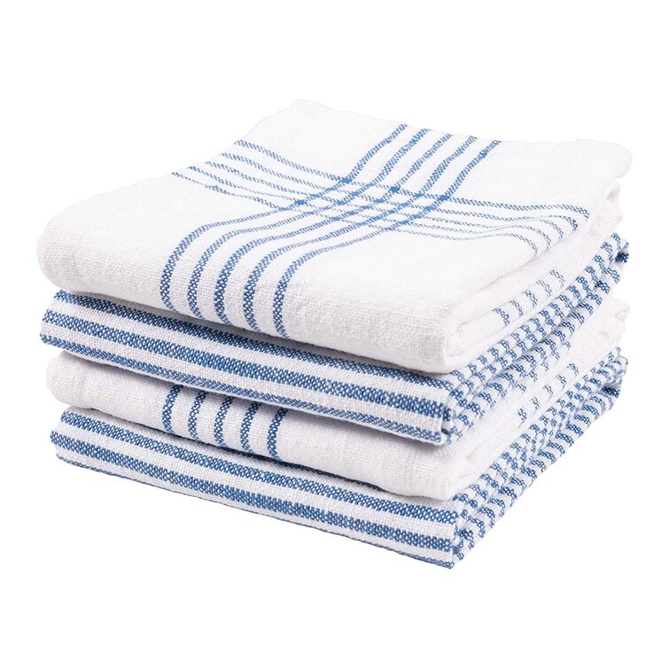 Kitchen Towel - Solids and Stripes Assorted Popcorn Terry