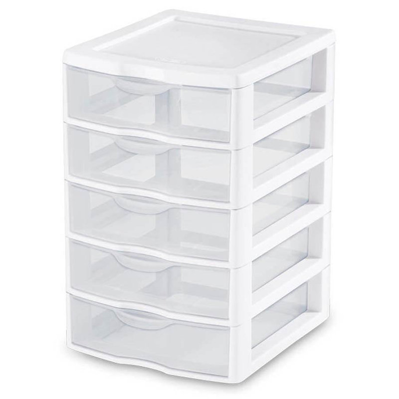 5 Drawer Storage Chest