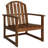 Otwell Acacia Patio Dining Armchair with Cushion