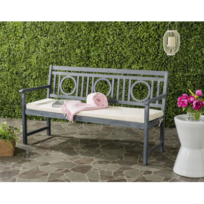 Solid Wood Acacia Outdoor Bench
