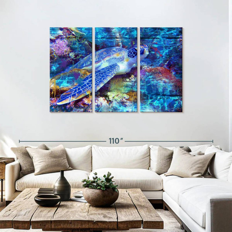 Aletra Turtle, 48" H x 74" W