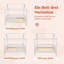 Alcube® HEIM house beds with fall-out protection and slatted frame - White-860250481-860250482-894869542