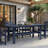 6-Person HDPE Outdoor Dining Table - All-Weather-1518731986
