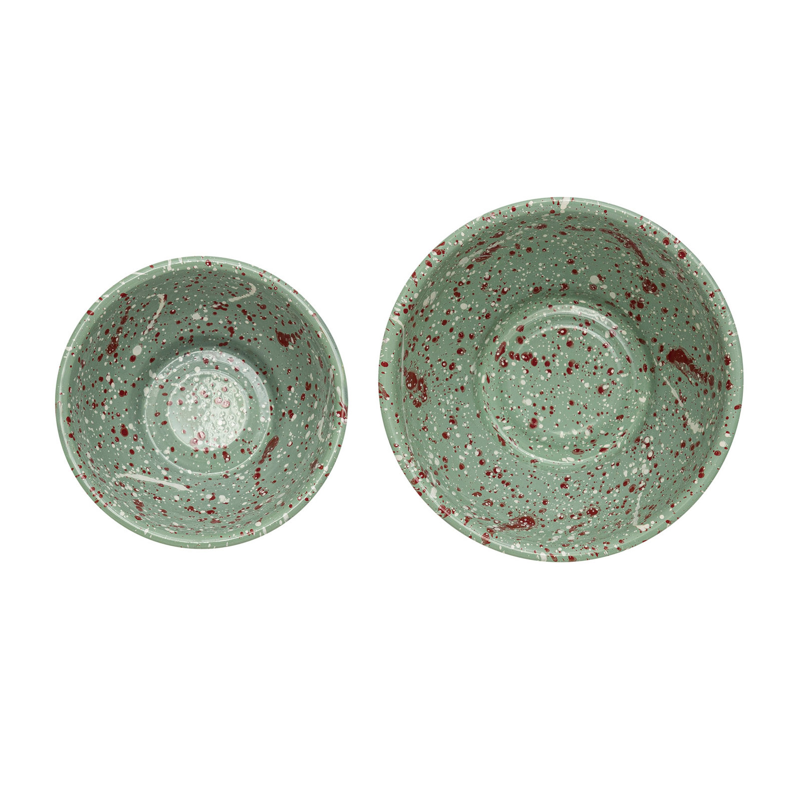 Wetherell 2 Piece Enameled Cereal Bowl Set