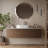 Single Hole Vessel Bathroom Faucet, Single Handle Bathroom Sink Faucet with Drain Assembly-128788384