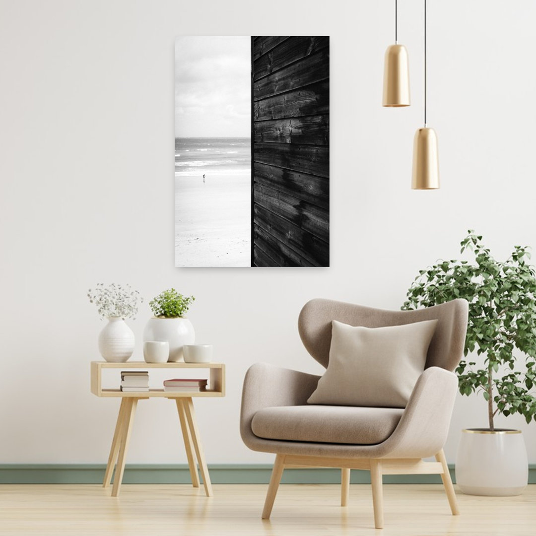 Beach Wall Solitude Minimalist Peaceful Serene Coastal Wall Art Print