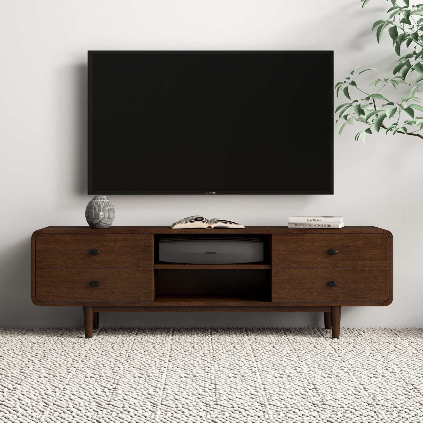 Florent 71" Eucalyptus TV Stand