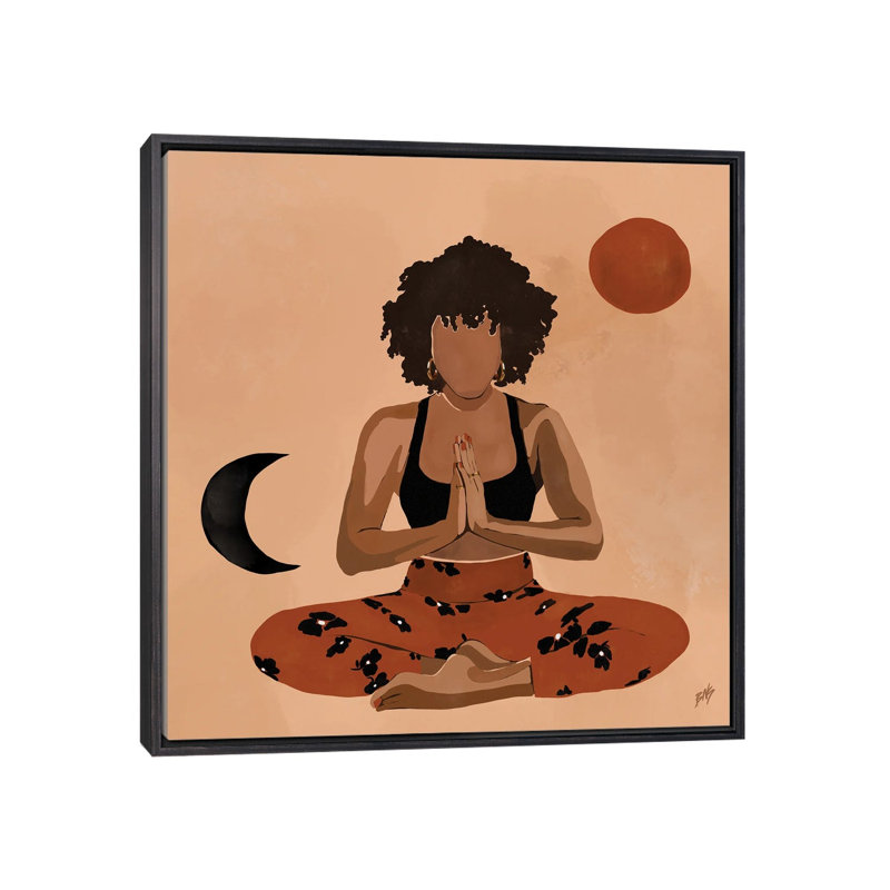 « Harmony » par Bria Nicole-impression d’art graphique, Pas de tapis, H 37 po x l 37 po x P 1,5 po