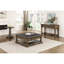 Console de canapé classique classique avec 2 tiroirs et meubles de salon en bois durable 1Pc