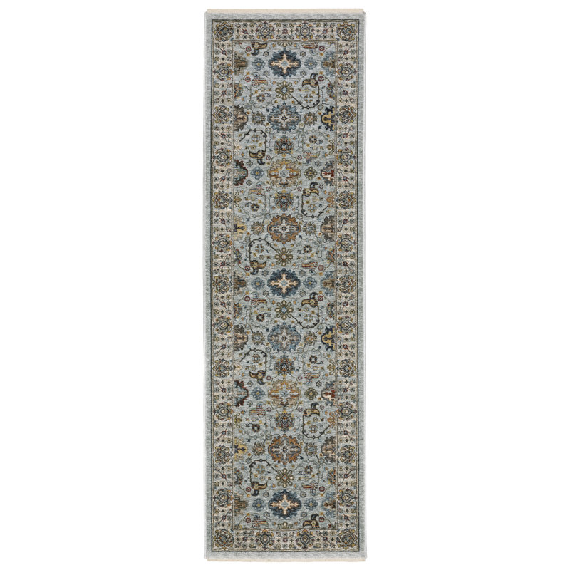 Hovis Oriental Indoor Rug, Runner 2'3" x 7'6"