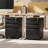 Rothesay 11.6“ Wide 3 Drawer Metal File Cabinet with Lock, Mobile Filing Cabinet for Home Office, Letter & Legal Size Compatible, Black File Cabinet, Printer Cabinet-1593394776