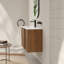 Meuble-lavabo mural avec lavabo en céramique et portes à fermeture en douceur-1546967708