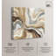 «Viscous Flow II», reproduction d'art sur toile dorée par Art Remedy, tendue sur châssis, 12 x 12-379903025-379903034
