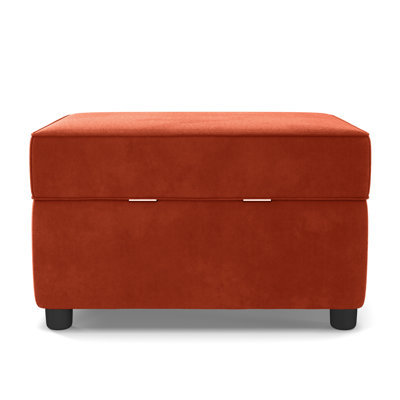 Laverton 62Cm Velvet Rectangle Storage Ottoman