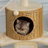3 Tiers Cat Tree with Condons,Perch,Scratching Posts