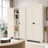 71-Inch Metal Storage Cabinet With 2 Doors And Adjustable Shelves For Living Room