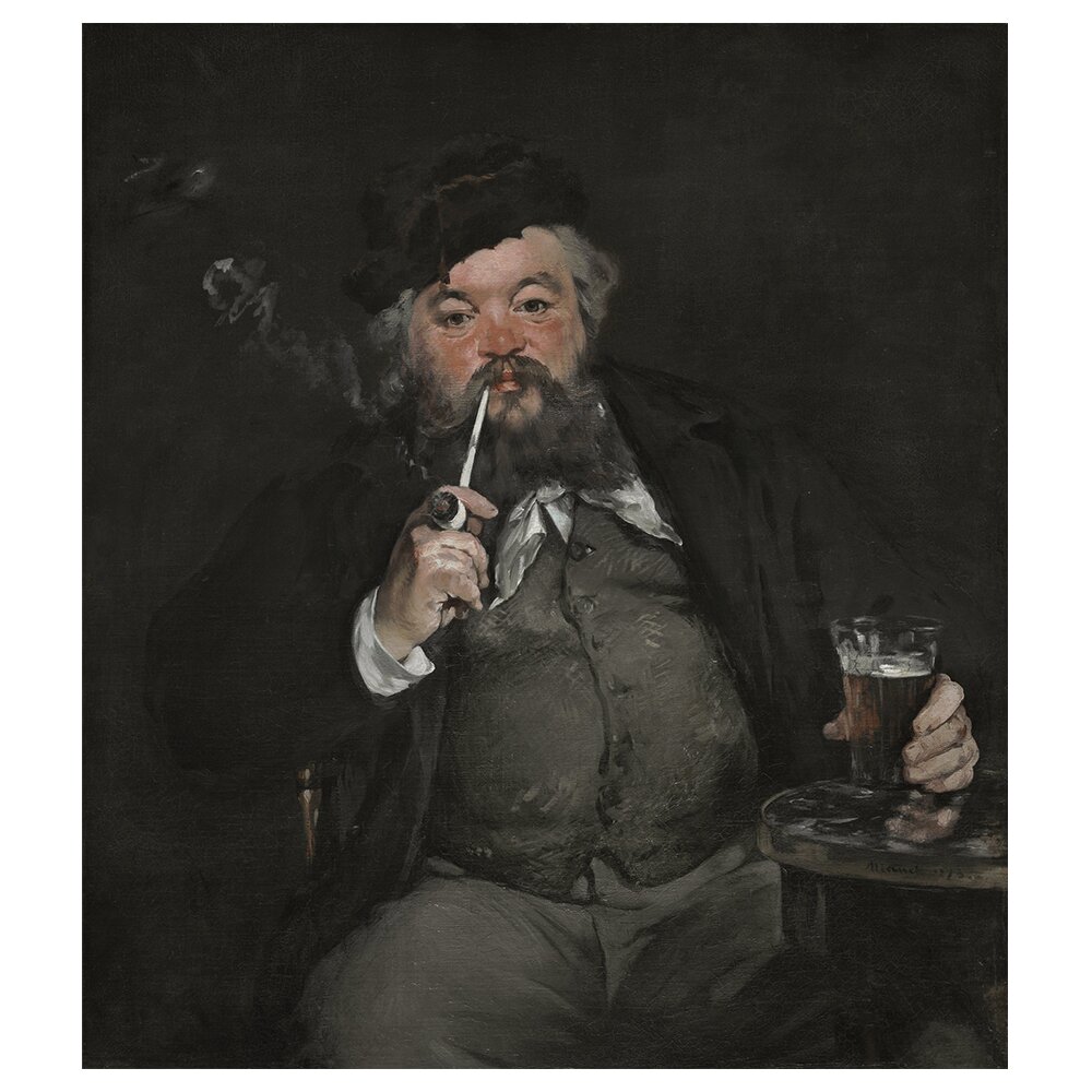 Leinwandbild Le Bon Bock von Edouard Manet