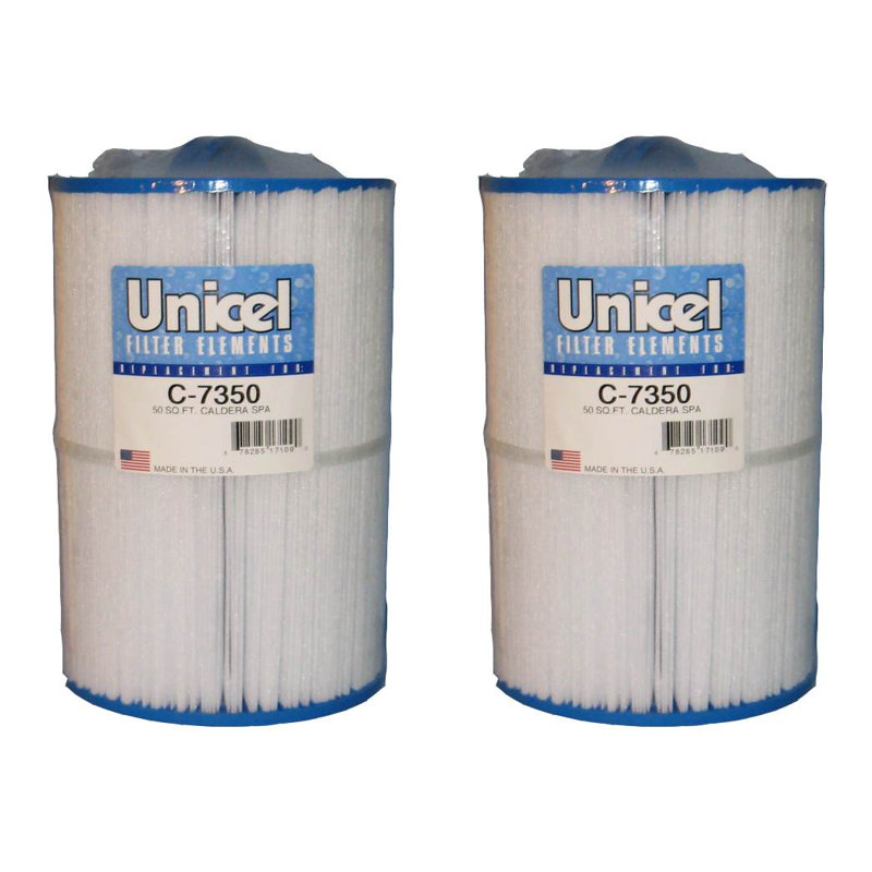 C-7350 Replacement Cartridge Filters 50 Sq Ft Caldera Spas New Style Filters