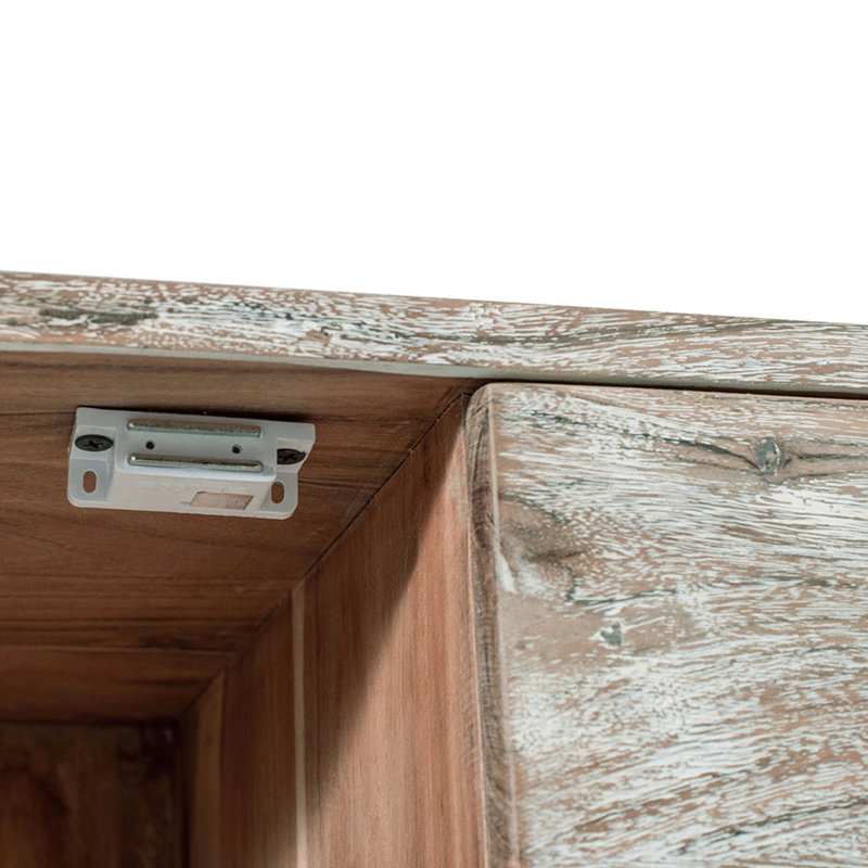 Tv Console With Cane Doors