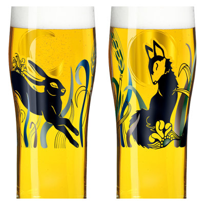 RITZENHOFF BRAUCHZEIT Glas-Set #1 Von Petra Mohr, Aus Kristallglas, 630 Ml, Spülmaschinengeeignet, In Geschenkverpackung