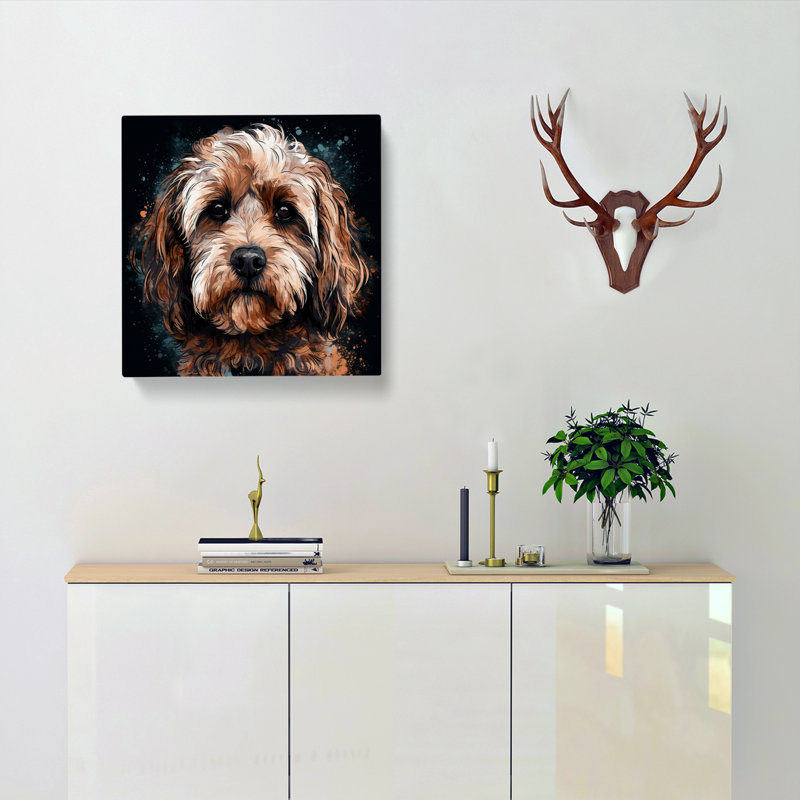 Cockapoo Digital Art - Print