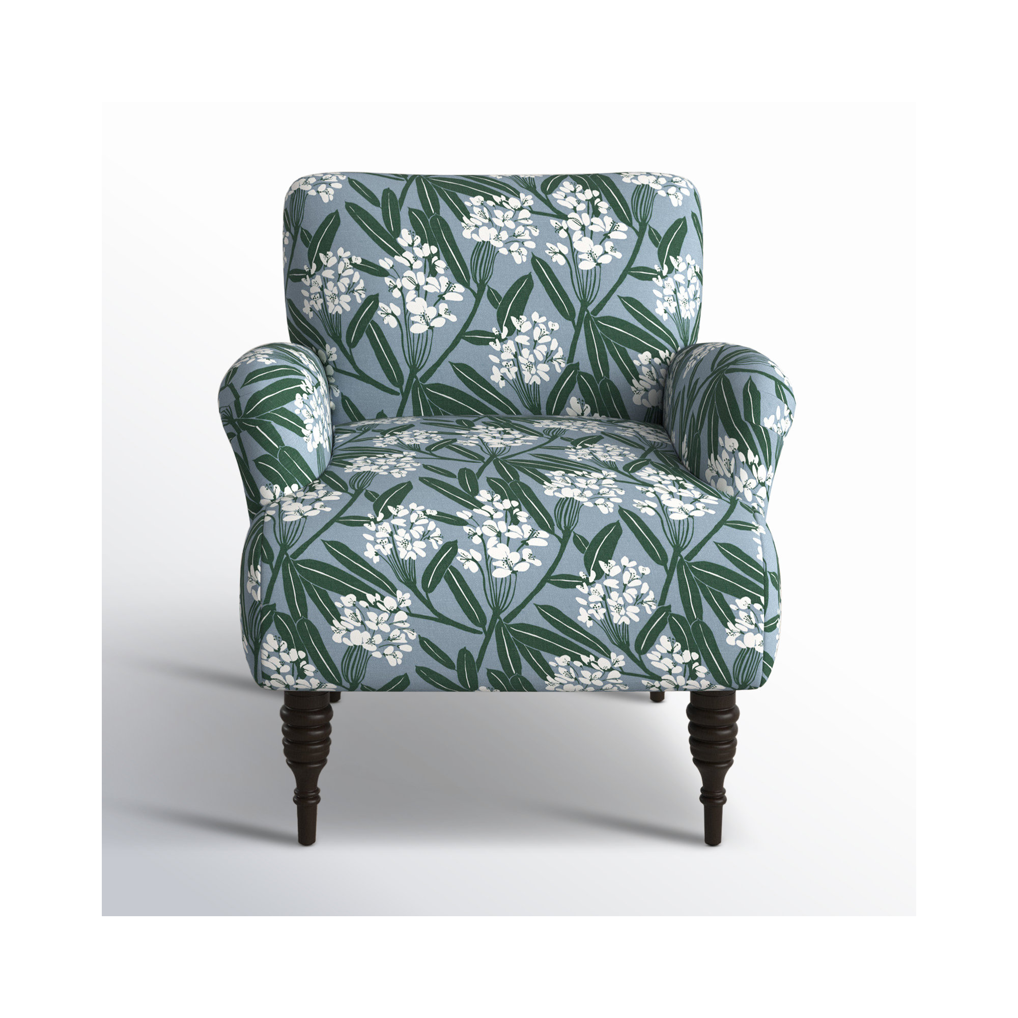 Allura Upholstered Armchair, Providence Dusty Blue