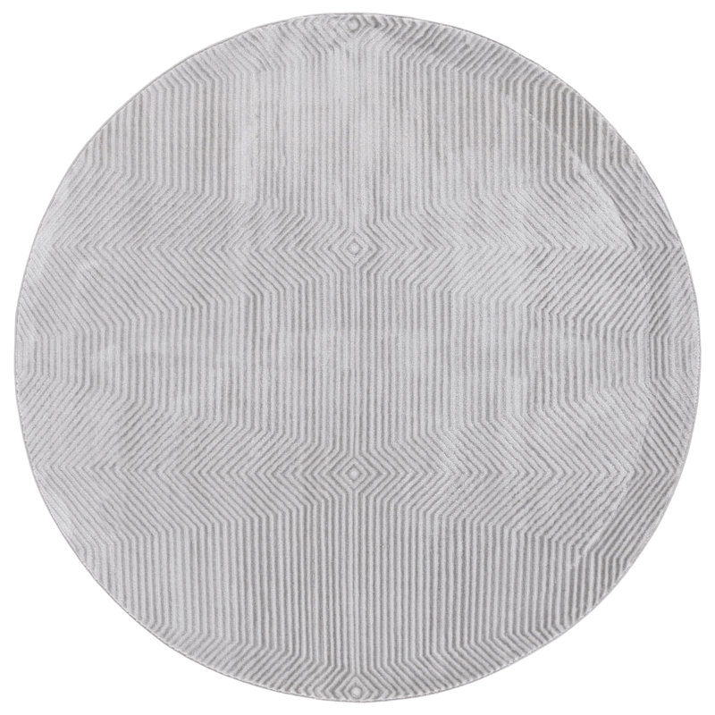 Aryk Performance Abstract Rug, Round 6'7"