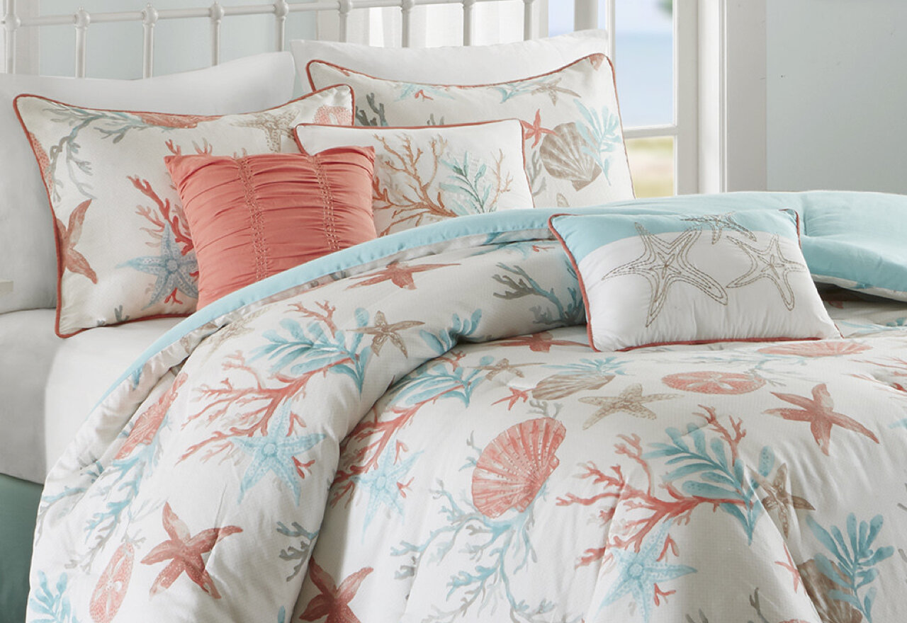 Sea Inspired Nautical Bedding 2024 Wayfair   Sea Inspired Nautical Bedding 