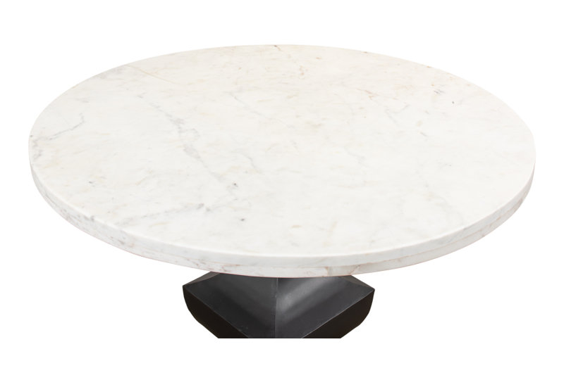 Haviland Round Marble Dining Table