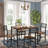 4 - Person Four Leg Dining Set-1709719837