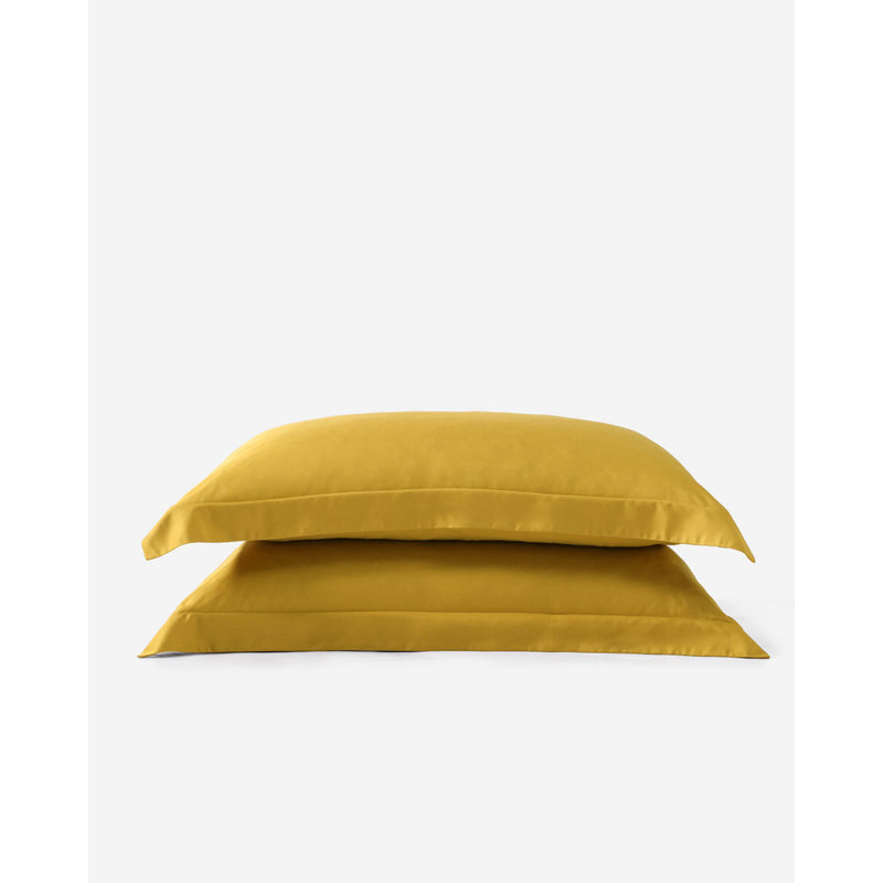 Natural Sham Set, Standard, Gold