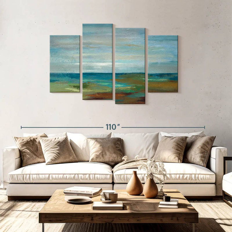 Avery Wispy Clouds, 48" H x 75" W