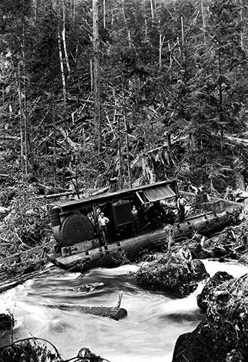 Bateau de consignation en un enchevêtrement-reproduction de photo, H 36 po x l 24 po x P 1,5 po