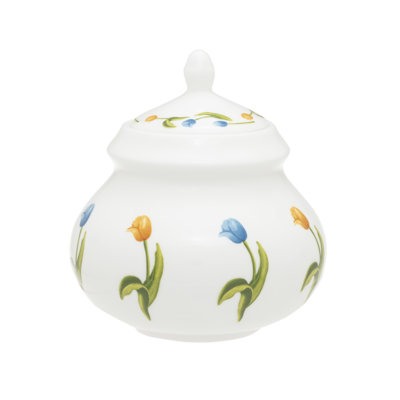 Tulip Sugar Bowl with Lid