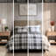 Édredon en duvet synthétique très grand - Gris-119384785