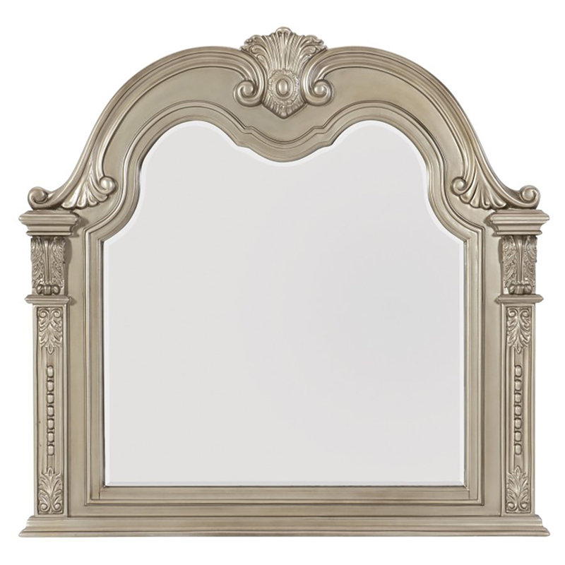 Miroir de commode Axxel, Argent