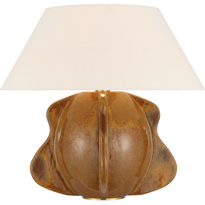 Delmar 22" Table Lamp with Linen Shade
