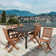 Alyisa Rectangular Glass Outdoor Dining Table