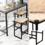 Tabouret de comptoir 25,2 po