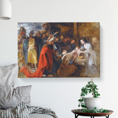 The Adoration Of The Magi by Peter Paul Rubens - Wrapped Canvas