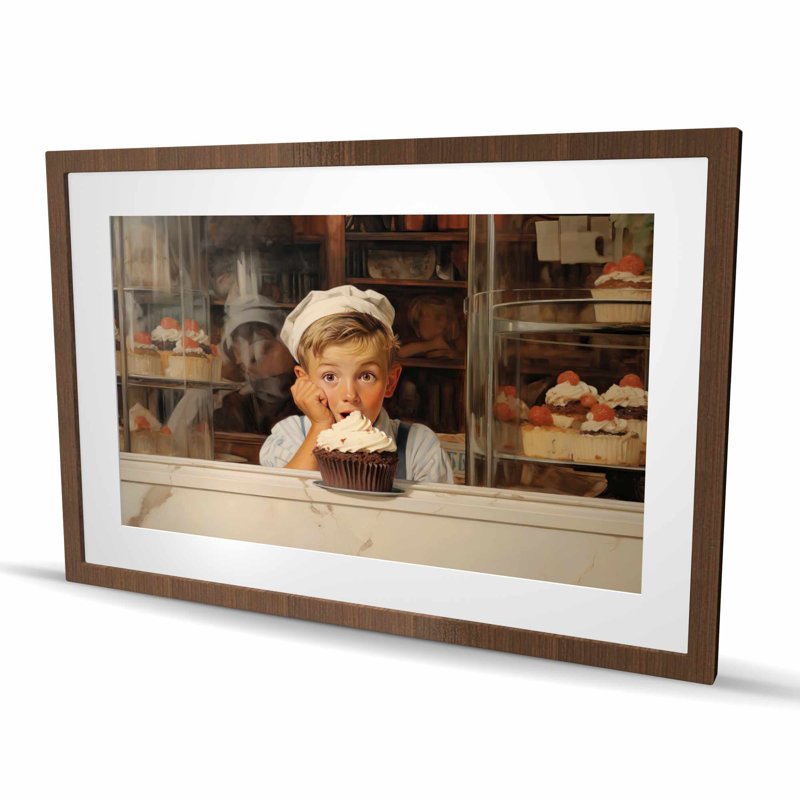 The best cupcake - Imprimé mat pour cuisine, H 24 po x l 36 po