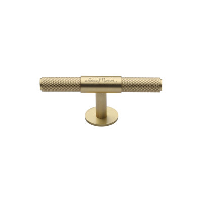 Basel Knurled T Cabinet Pull