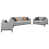 3 Pieces: Sofa, Chair, Loveseat