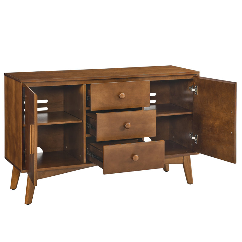 Buffet 47,3 po Mid Century Modern